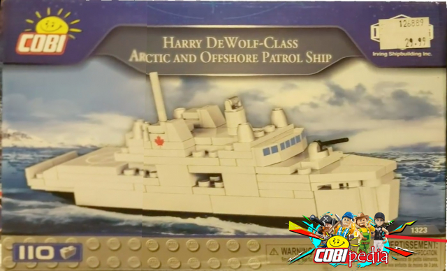 Cobi 1323 Harry DeWolf-Class Arctic and Offshore Patrol Ship
